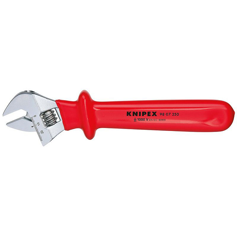 آچار فرانسه 10 اینچ (فشار قوی) آلمانی 9807250 کنیپکس KNIPEX