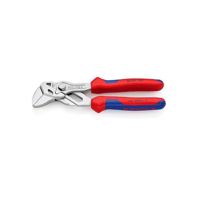 آچار همه کاره 6اینج دسته دو رنگ آلمانی 8605150 کنیپکس KNIPEX - تصویر ۱
