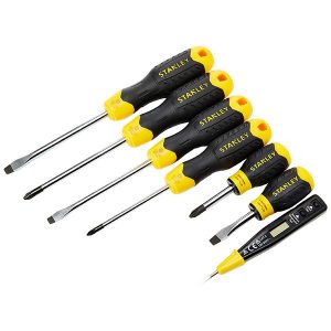 ست 7 عددی پیچگوشتی استنلی مدل STANLEY 0-65-009 - تصویر ۲