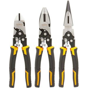 پک انبردست و دم باریک و سیم چین DWHT70485 دیوالت - تصویر ۲