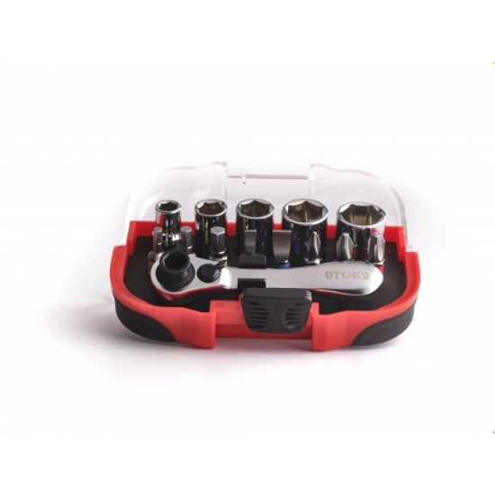 ست 14 عددی بکس وبیت 1/4 درایو تایوانی UT-FXRGKIT-1 یوتوکو UTOKU