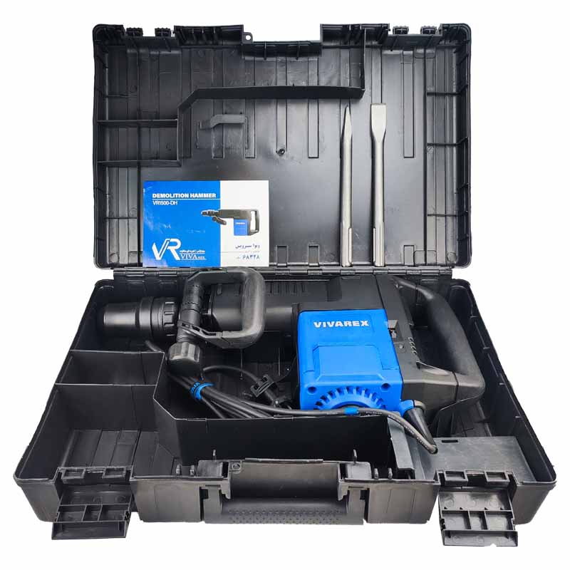 چکش تخریب دیمردار 11 کیلویی ویوارکس مدل VR1500-DH - تصویر ۲
