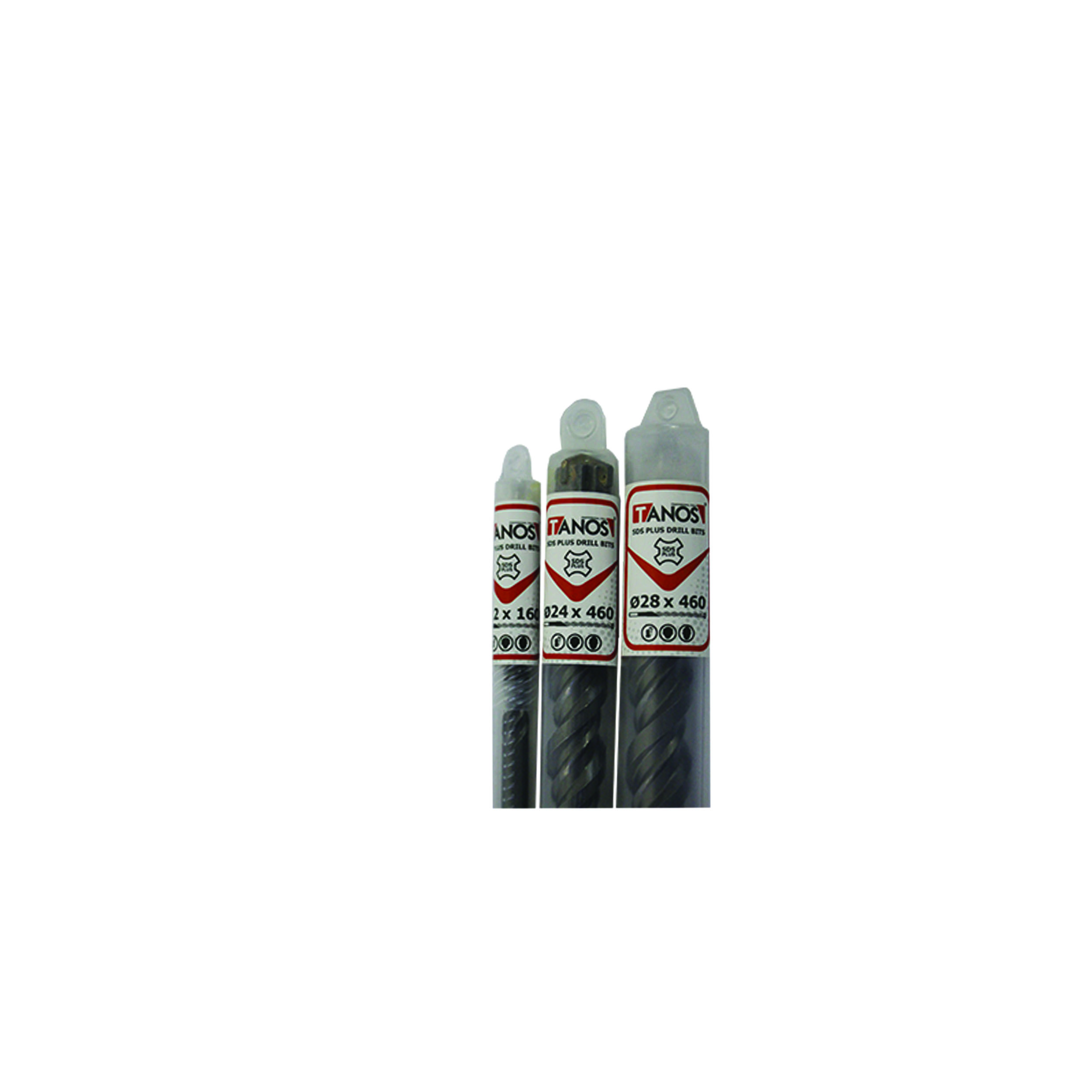 مته چهارشیار 22*460 میلی متر تانوس مدل SDS-46-22 - تصویر ۲