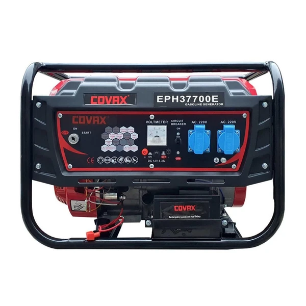 موتور برق بنزینی کواکس ۳ کیلوات استارتی مدل EPH37700E - تصویر ۱