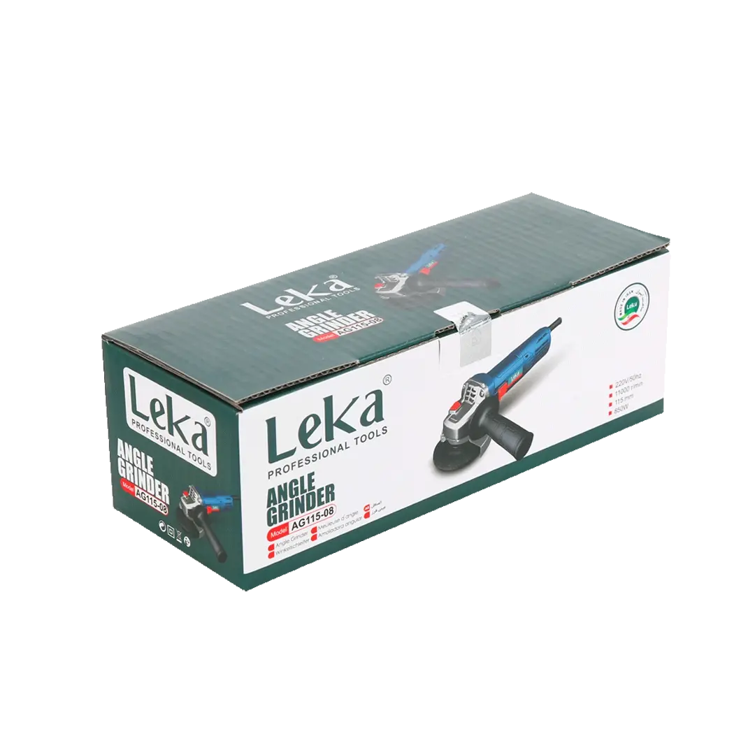 مینی فرز 850 وات لکا مدل AG115-08 - تصویر ۴