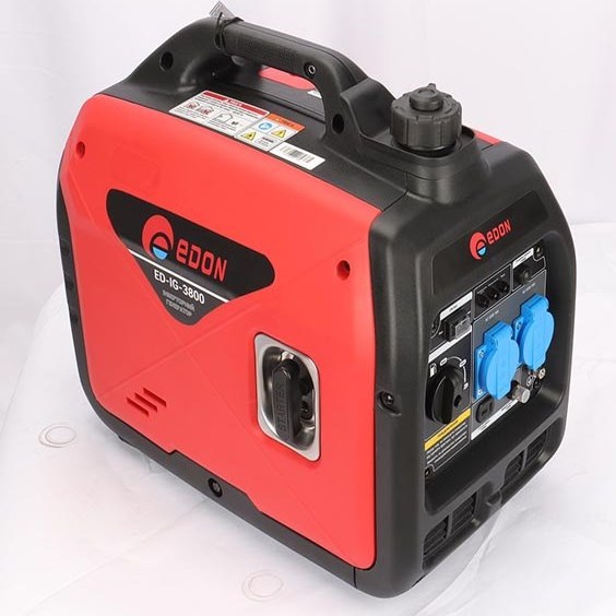 موتور برق بنزینی سوپر سایلنت 3/8 کیلو وات ادون مدل ED-IG-3800 - تصویر ۱