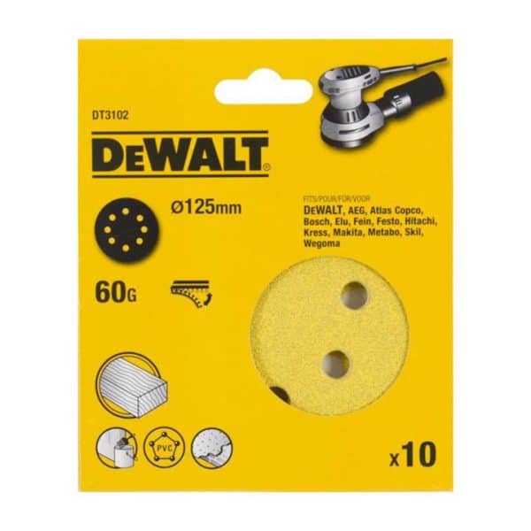 ورق سنباده دیسکی دیوالت DT3102 - تصویر ۱