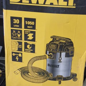 جارو آب و خاک صنعتی 30 لیتری استیل ضدزنگ دیوالت DXV30SAPTA - تصویر ۳