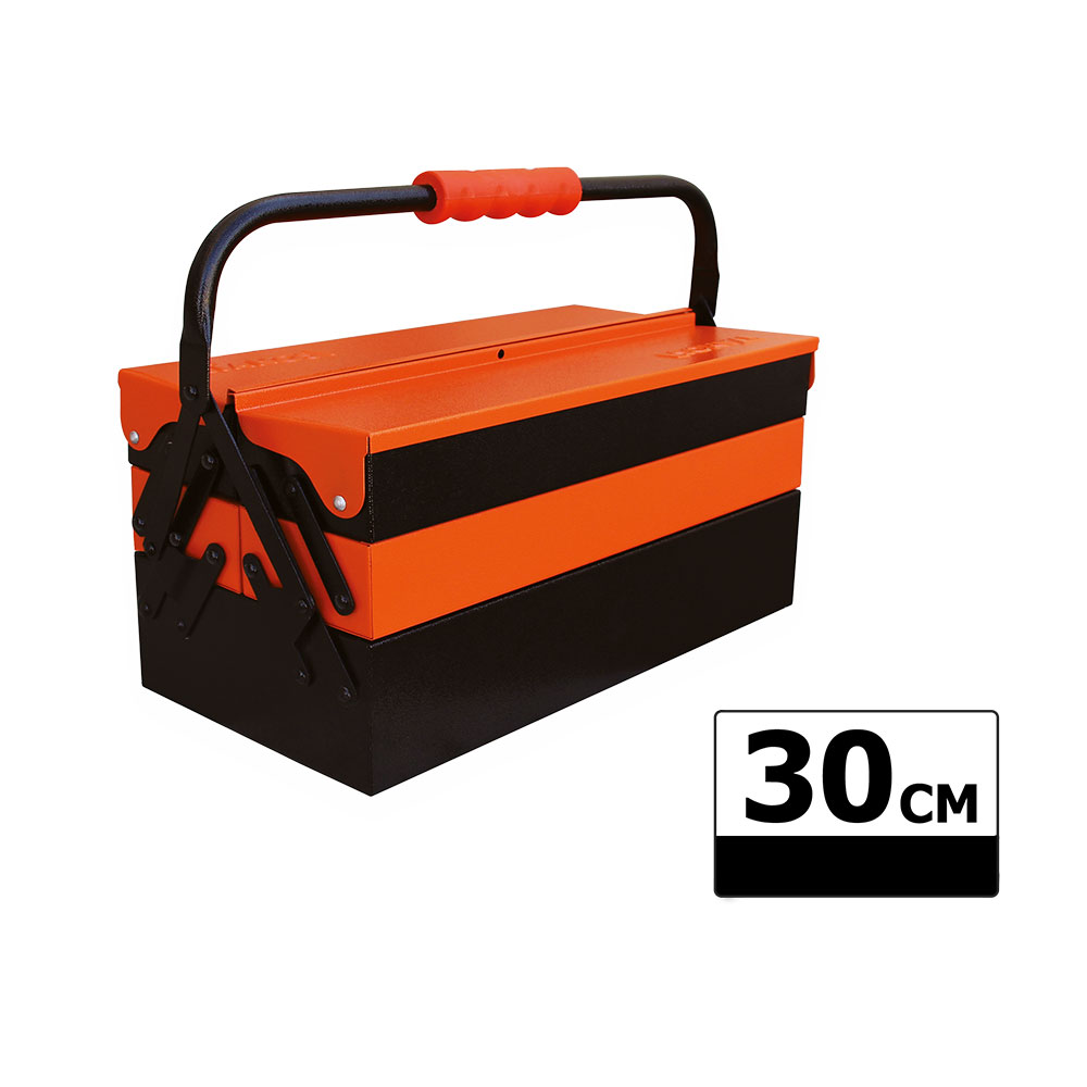جعبه ابزار فلزی 30 سانت مکس سه طبقه TB-303-MAX تانوس - تصویر ۱