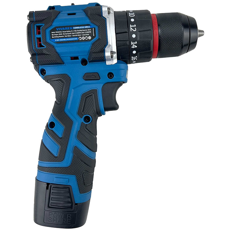 دریل پیچ گوشتی شـارژی ویوارکس مدل VR1682H-BL - تصویر ۳