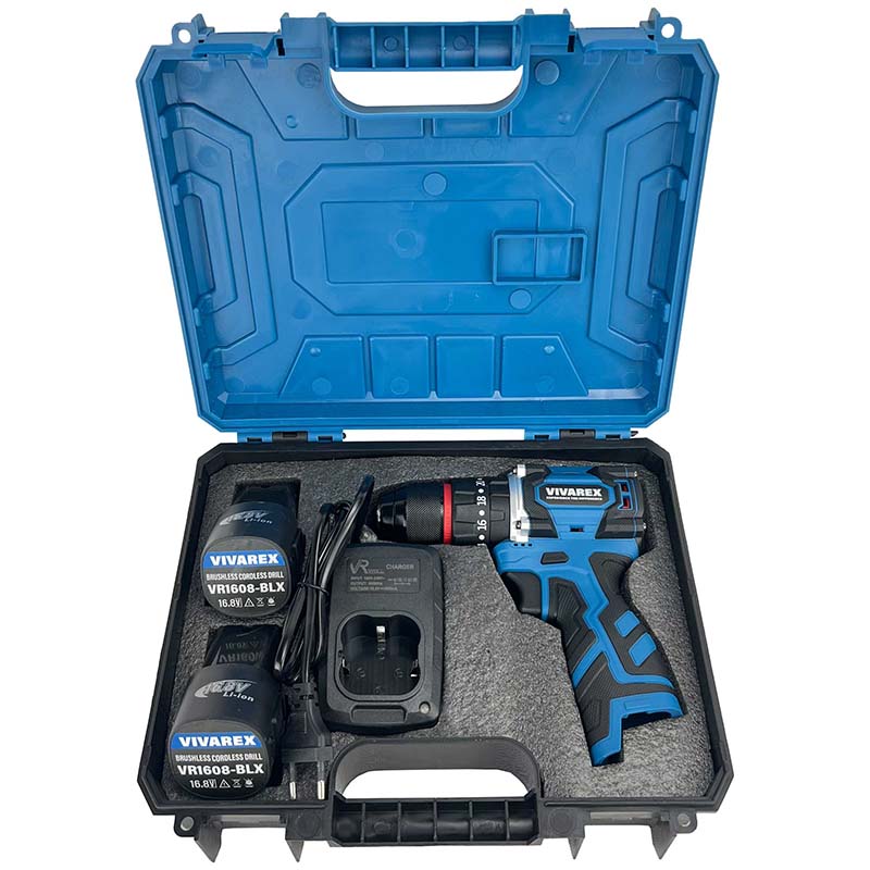 دریل پیچ گوشتی شـارژی ویوارکس مدل VR1682H-BL - تصویر ۲