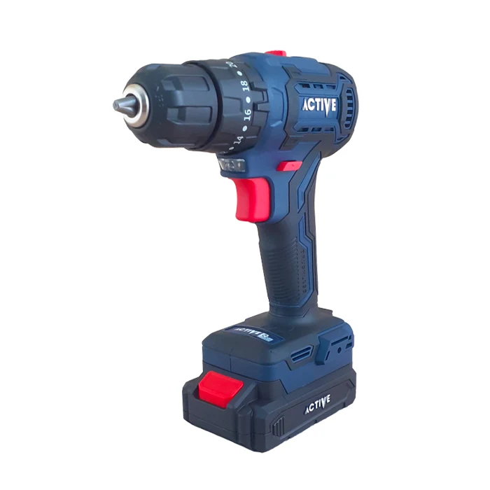 دریل پیچ گوشتی چکشی شارژی براشلس اکتیو 20 ولت مدل AC-3520BL - تصویر ۲