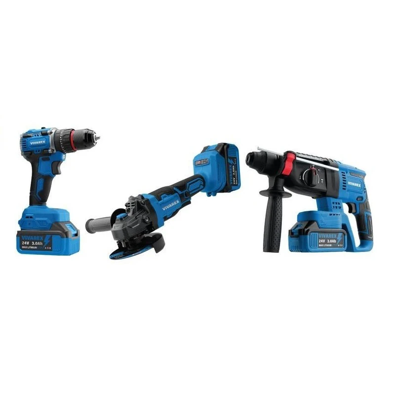 کیت شارژی براشلس سه عددی ویوارکس مدل VR2403-BCK - تصویر ۲
