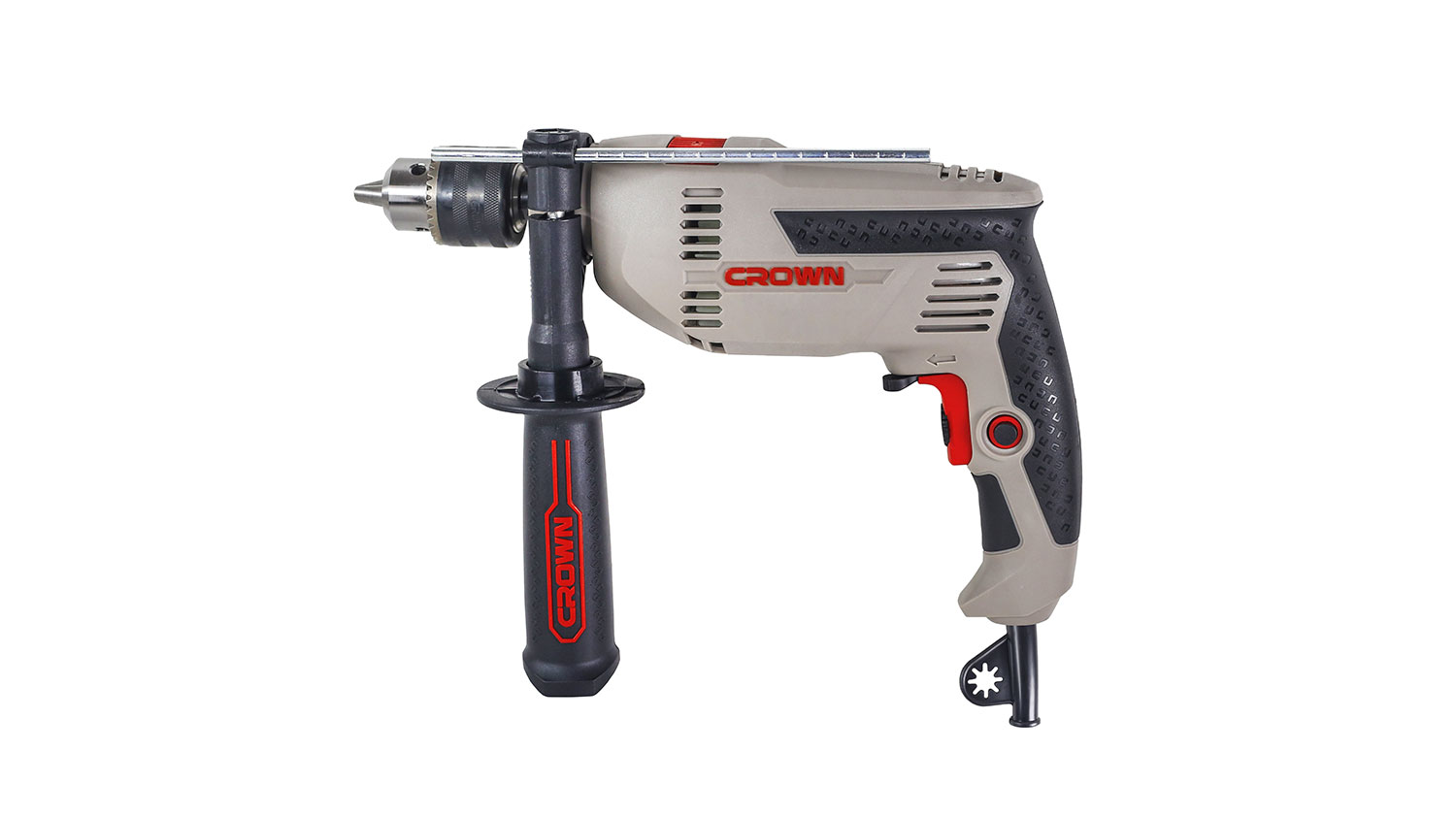 دریل چکشی 13 میلی متر 750 وات سه نظام آچاری کرون مدل CT10129 - تصویر ۲