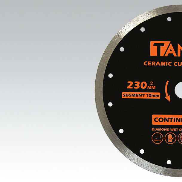 تیغ سرامیک بر 230 میلی متر تانوس مدل CC-01-230 - تصویر ۳