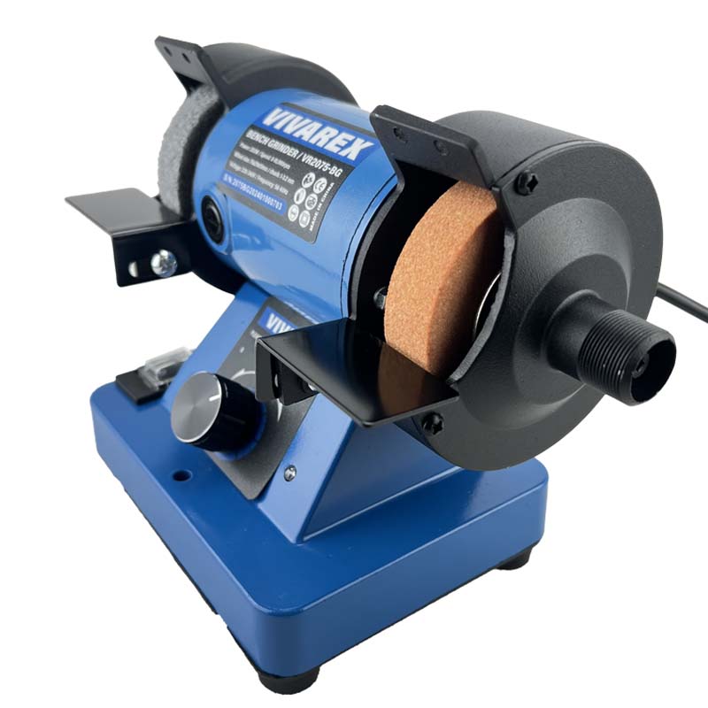 سنگ رومیزی (چرخ سنباده) مینیاتوری 75 میلیمتری ویوارکس مدل VR2075-BG - تصویر ۳