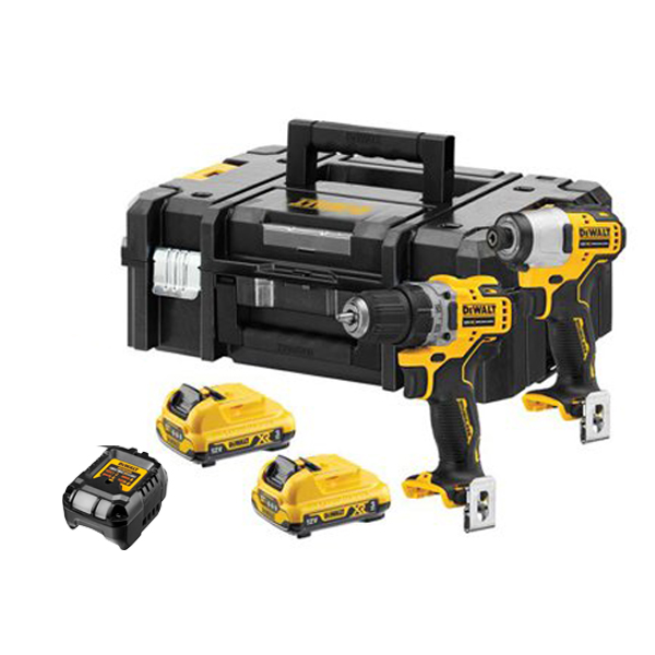 کیت دریل شارژی و پیچ بند شارژی DCK2110L2T دیوالت