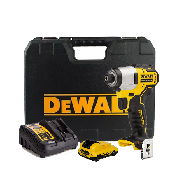 پیچگوشتی ضربه ای شارژی لیتیوم DCF801S1 دیوالت