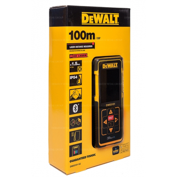 متر لیزری 100 متری DW03101 دیوالت - تصویر ۲