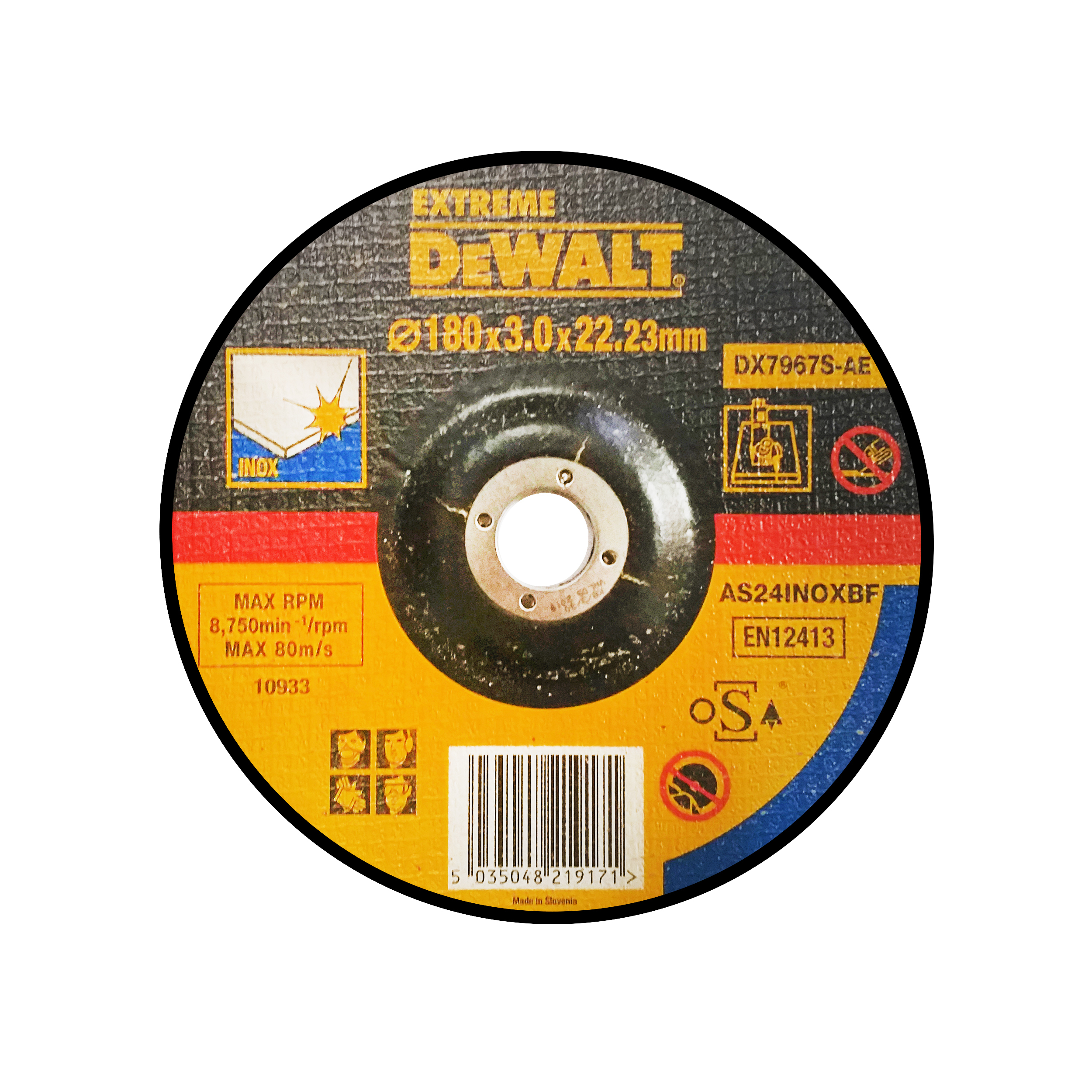 صفحه استیل‌بر دیوالت مدل DX7967S-AE