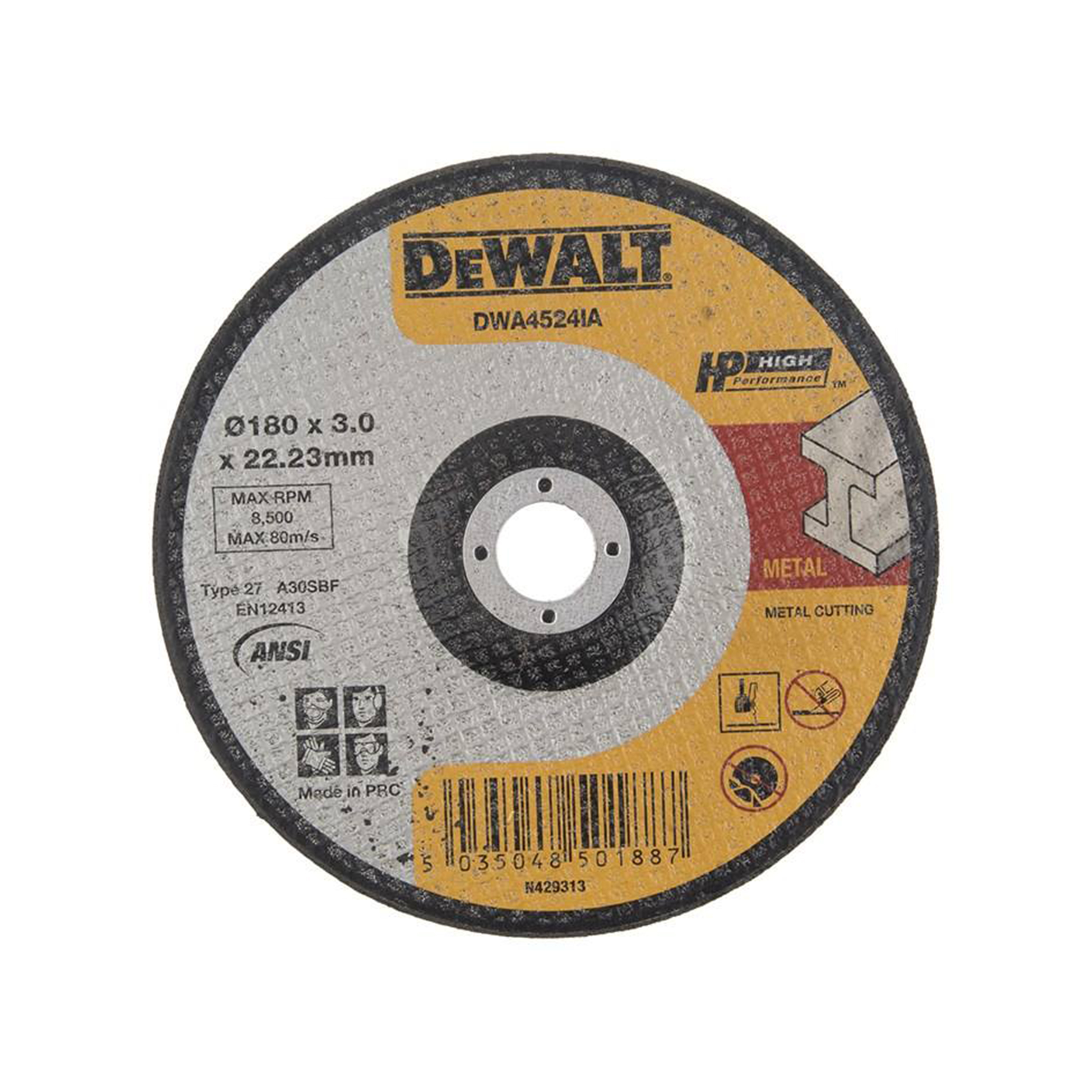صفحه برش فلز دیوالت مدل DWA4524IA