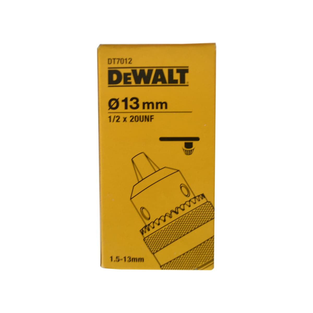 سه نظام 13 میلی‌متری آچارخور دیوالت مدل DT7012 - تصویر ۲