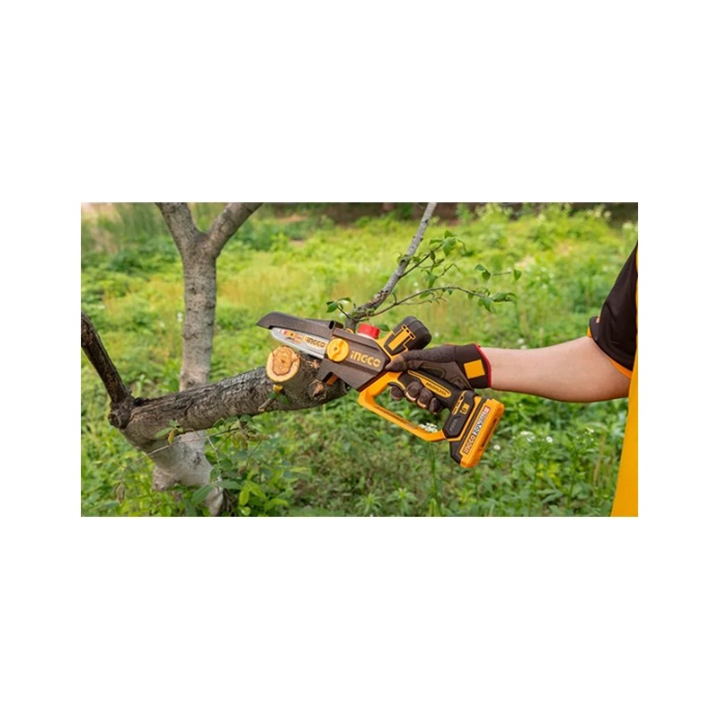 اره شارژی باغبانی اینکو مدل CGSLI2066 - تصویر ۲