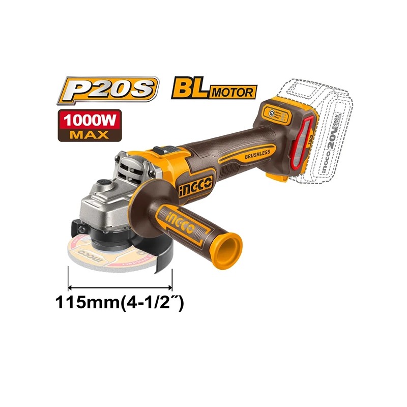 ست کمبو دریل و مینی فرز شارژی اینکو مدل COSLI241298 - تصویر ۳