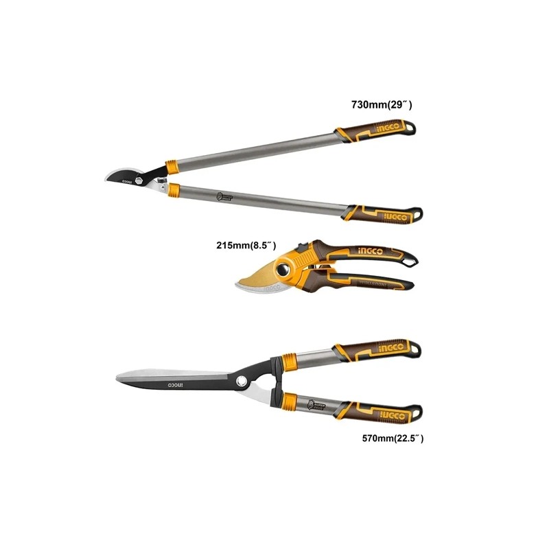 ست 3 عددی  ابزار باغبانی اینکو مدل HLT93301 - تصویر ۲