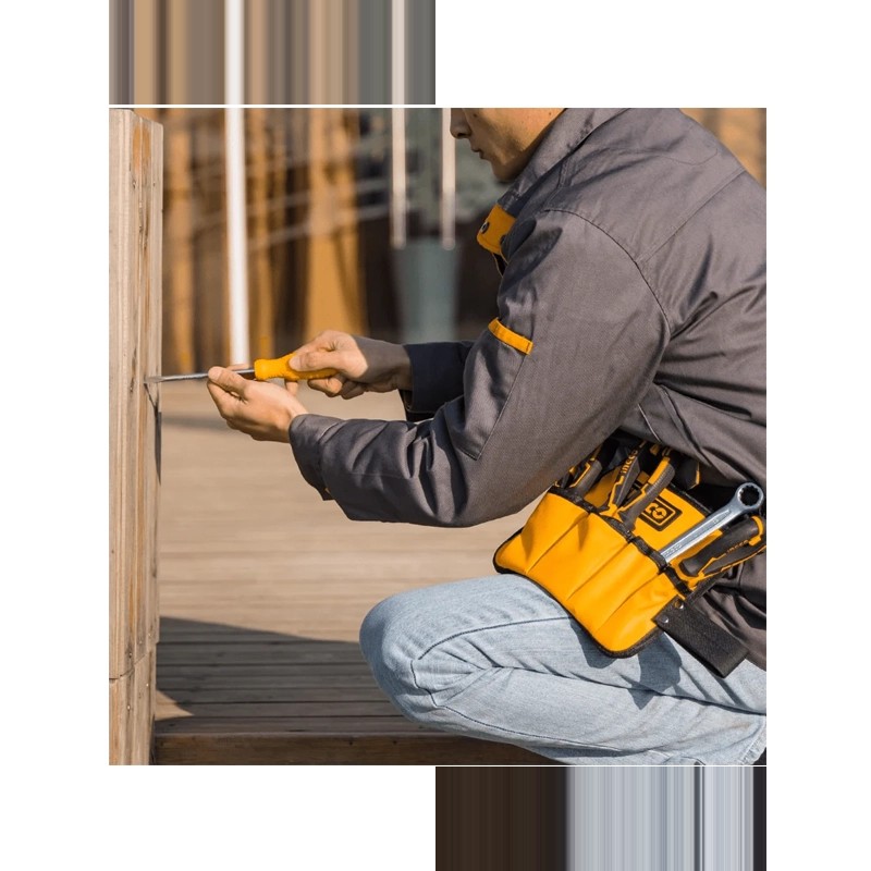 کیف ابزار کمری 10 جیب اینکو مدل HTBP020328 - تصویر ۴