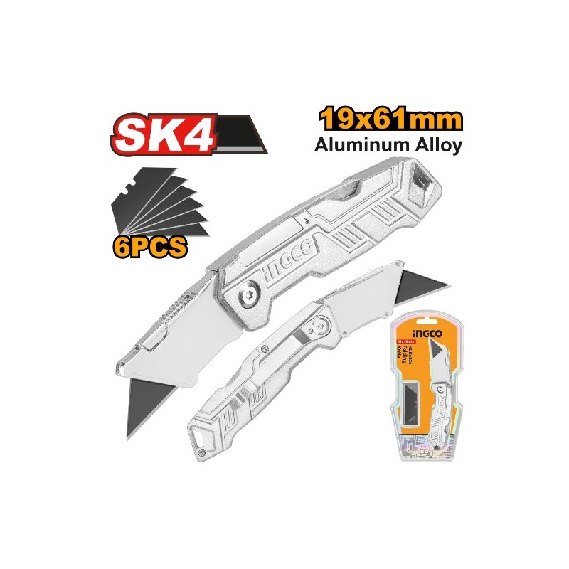 کاتر موکت بر 5 تیغ تاشو اینکو مدل HUK6236