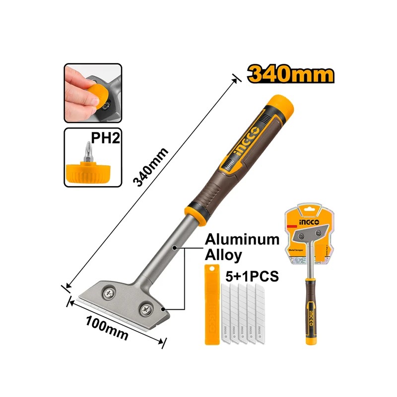 کاردک شیشه پاک کن اینکو مدل HGS3088 - تصویر ۲
