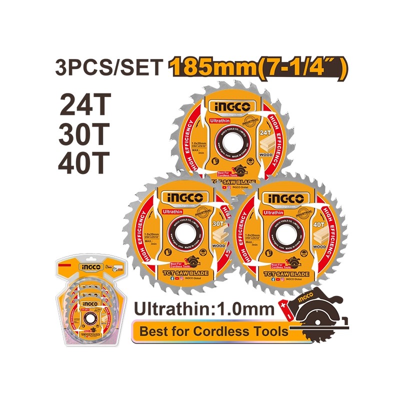 ست صفحه گردبر 3 عددی اینکو مدل TSB18503 - تصویر ۲