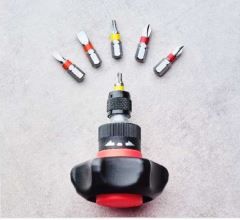 ست 7 عددی پیچ گوشتی جغجغه ای بیت خور تایوانی  UT-KH6-1 یوتوکو UTOKU - تصویر ۴