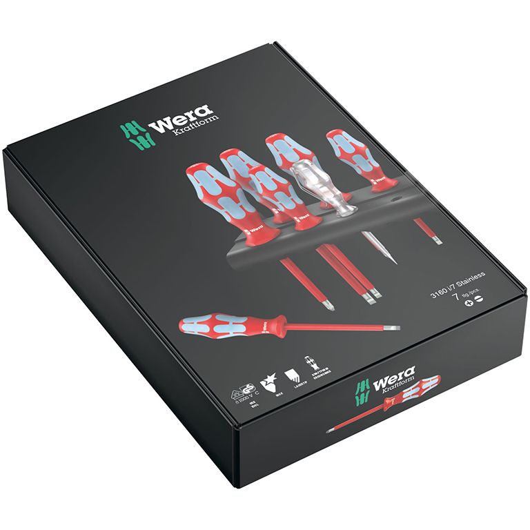 ست 5 عددی پیچ گوشتی فشارقوی آلمانی 41385198 فلو felo - تصویر ۳