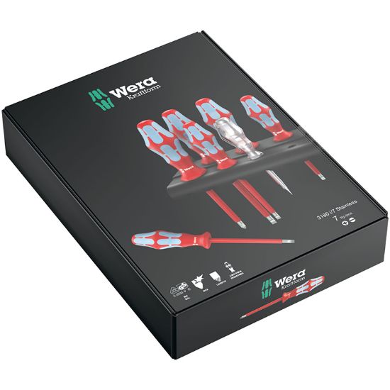 ست 5 عددی پیچ گوشتی فشارقوی آلمانی 41385198 فلو felo - تصویر ۴