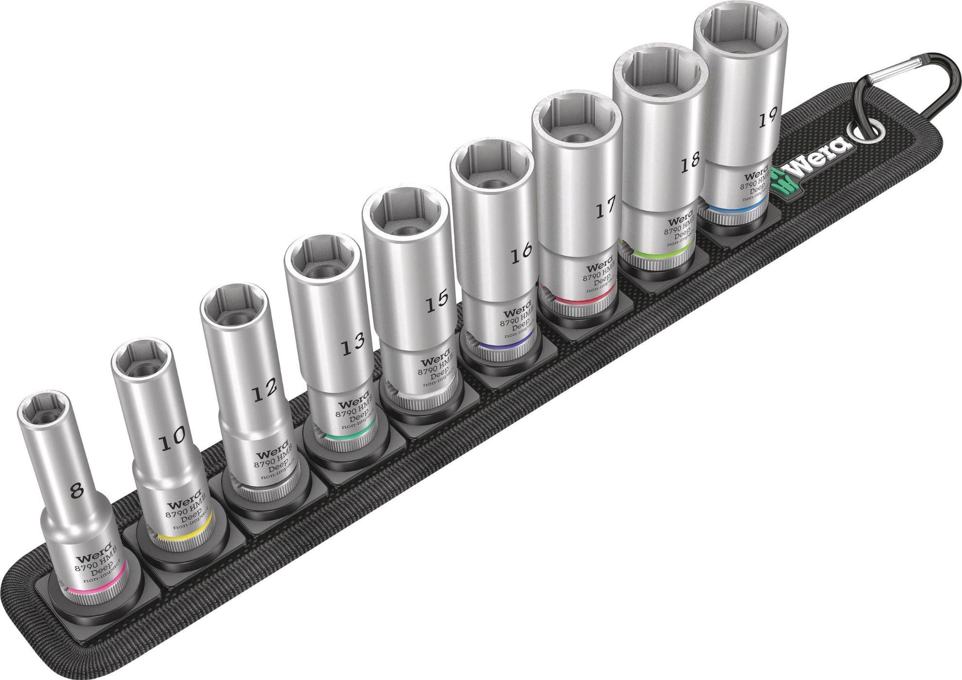 ست بکس ورا Wera Belt B Deep 1 مدل 05004545001 سایز 3/8 اینچ - تصویر ۲