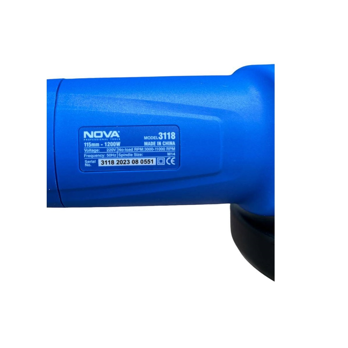 کیت مینی فرز 115 میلیمتر 1200 وات نووا مدل 3118 - تصویر ۳