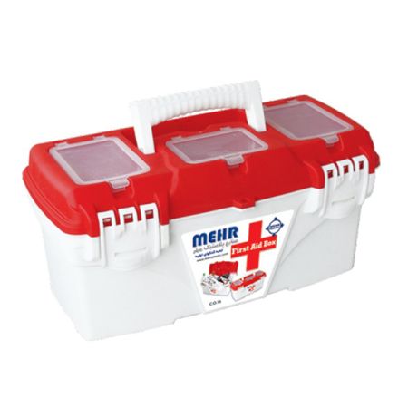 جعبه کمک های اولیه مهر پلاستیک F.A.B-16 - تصویر اصلی