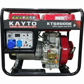 موتور برق 5/5 کیلووات کایتو دیزلی استارتی تکفاز KAYTO-6800CEW - تصویر اصلی