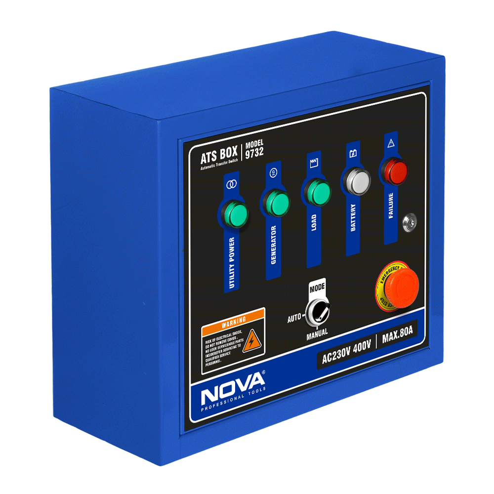 جعبه کنترل موتور برق (ATS Box) نووا 9732 - تصویر اصلی