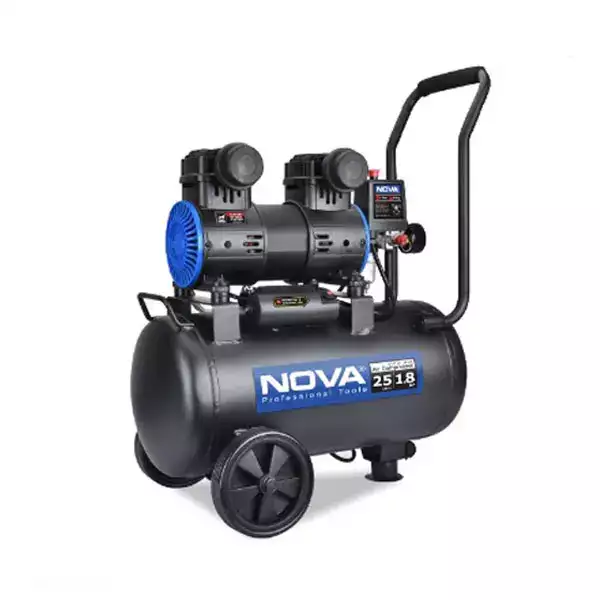 کمپرسور هوا سایلنت 25 لیتری نووا مدل NTA-9125 - تصویر اصلی