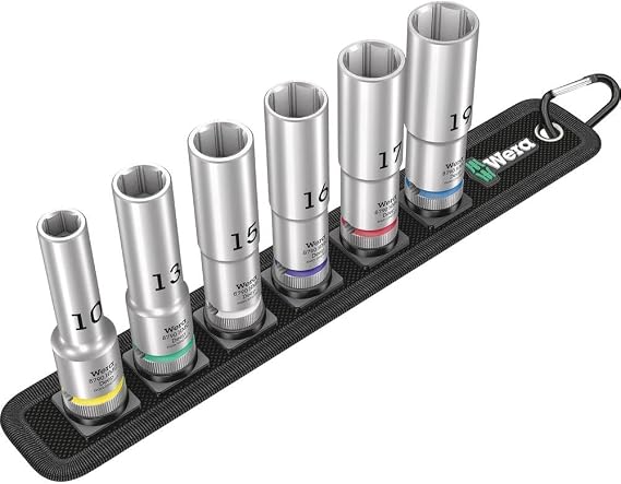 ست بکس ورا Wera Belt C Deep 1 مدل 05004565001 سایز 1/2 اینچ - تصویر اصلی