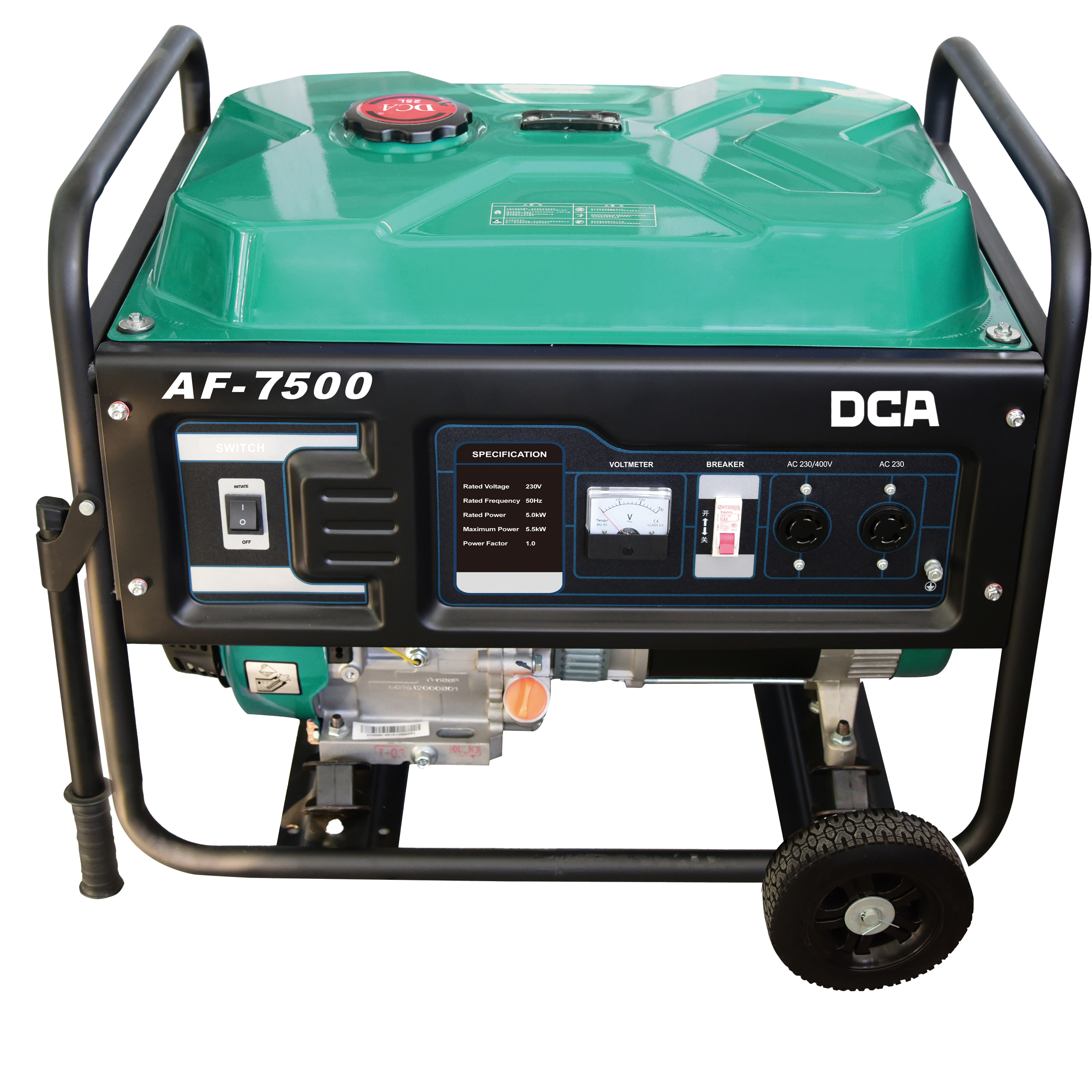 ژنراتور بنزینی ۶۰۰۰ وات DCA مدل AF7500