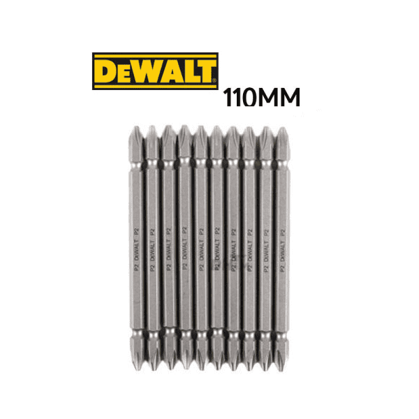 بیت پیچگوشتی2سرDWA00002 دیوالت(110میلیمتری)