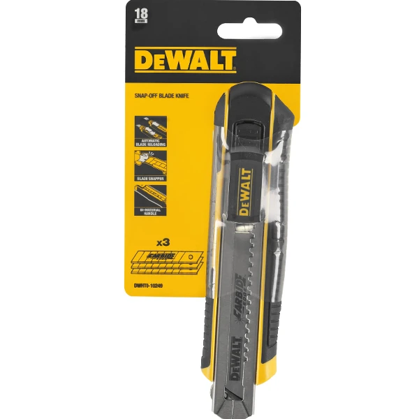 کاتر18 میلیمتری دیوالت مدل DWHT-10249 - تصویر اصلی