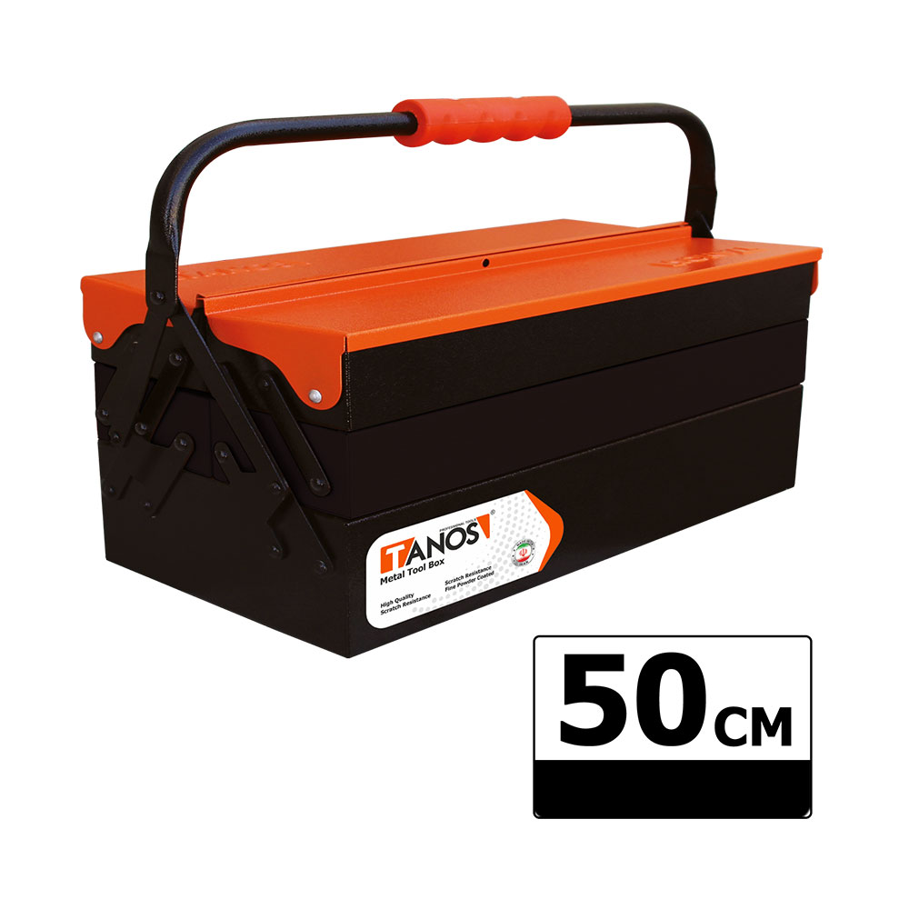 جعبه ابزار فلزی 50 سانت مکس سه طبقه TB-503-MAX تانوس - تصویر اصلی