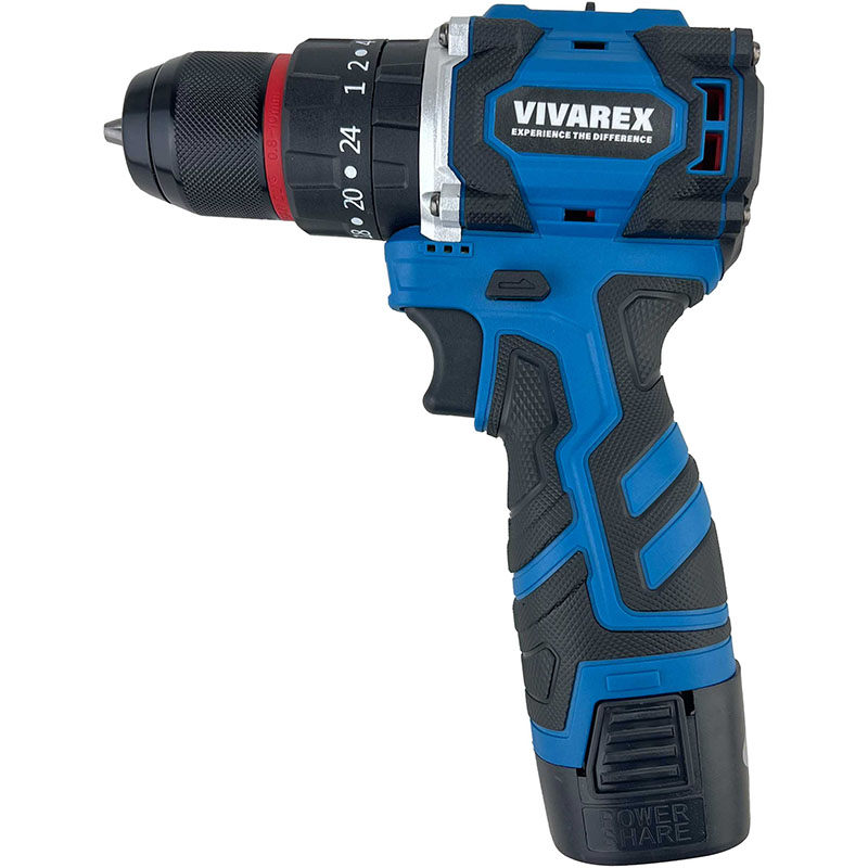 دریل پیچ گوشتی شـارژی ویوارکس مدل VR1682H-BL - تصویر اصلی