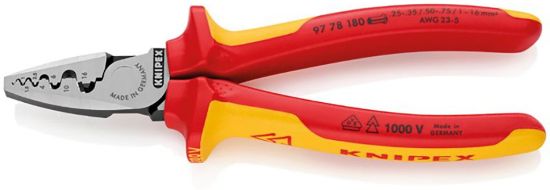 انبر پرس سر سیم آلمانی 9778180 کنیپکس KNIPEX - تصویر اصلی