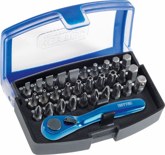 ست 31 عددی بیت (سری پیچ گوشتی) همراه باجغجغه ورابط آلمانی 50833300000 Heytec - تصویر اصلی